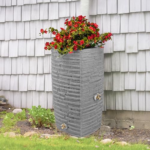 Impressions Riverwalk Rain Water Collection Barrel
