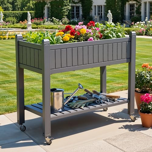 43.3x17.7x34 in Elevated Garden Bed