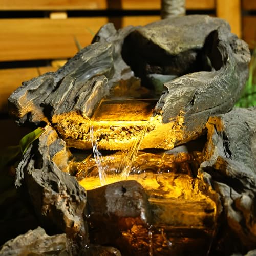 42.1 Inches Garden Outdoor Water Fountain