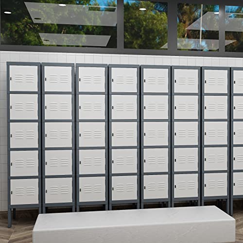 Metal Locker with 5 Doors