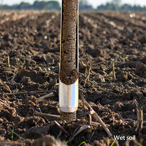 12 Inch Stainless Steel Soil Probe with 2 Sample Bags