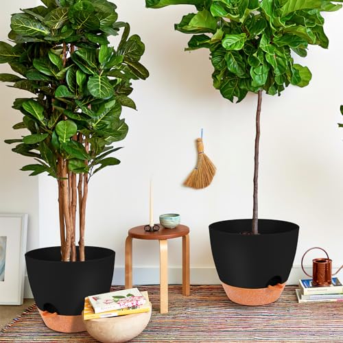 12 Inch Self Watering Planters (2 Count)