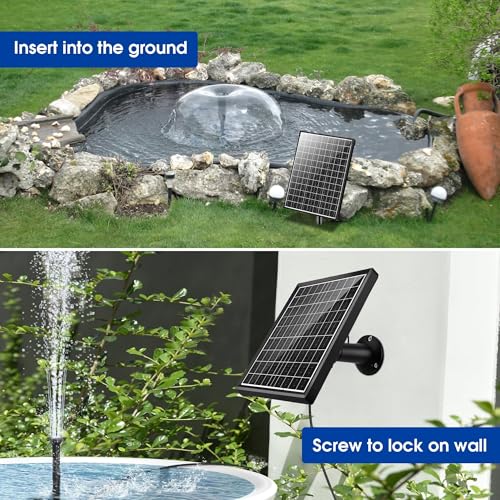 20W Solar Pond Pump 320GPH Dry (20W)