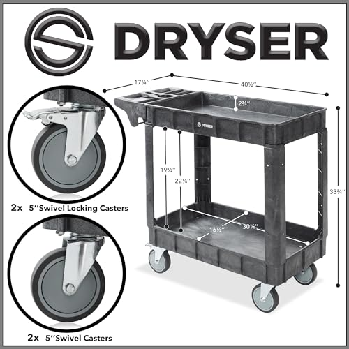 Utility Cart with Wheels