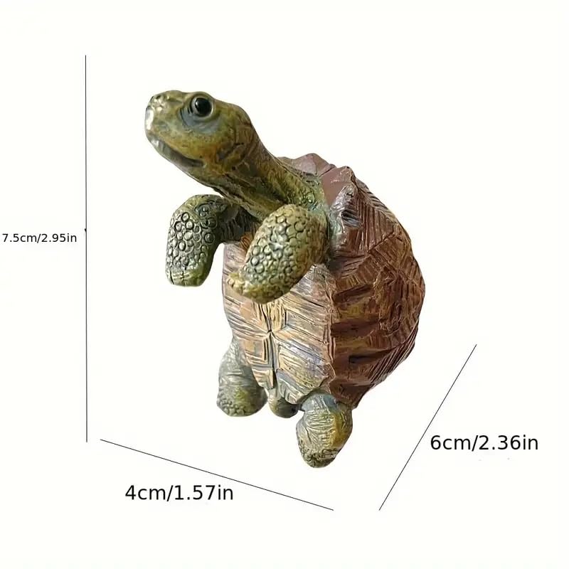 Resin Turtle Planter Hanger