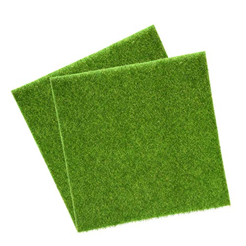 2 Sizes Synthetic Artificial Grass Mat Turf Lawn