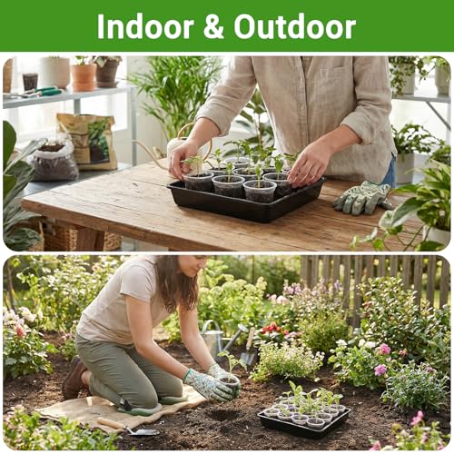 12 Inch Plastic Plant Saucer (12" / Black)