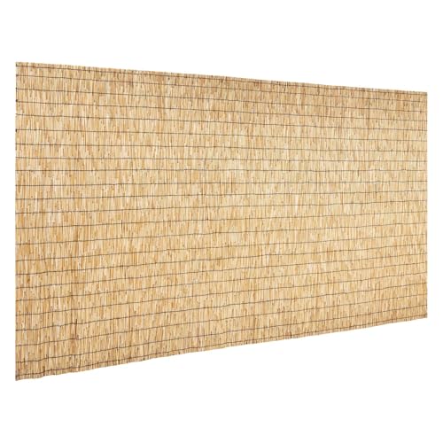 Natural Reed Fencing (Natural Wood Tone / 5.58ft x 16.4ft)