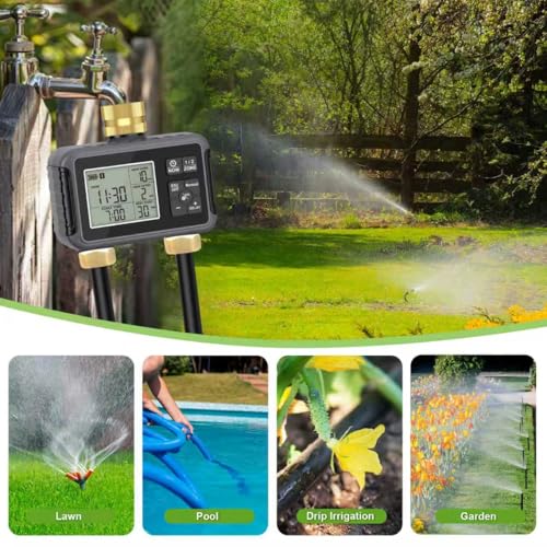 120FT Drip Irrigation System with Smart Water Timer