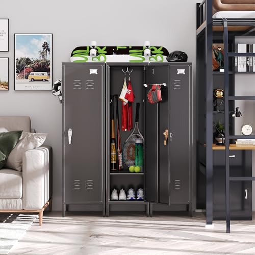 1 Door Metal Locker with Lock