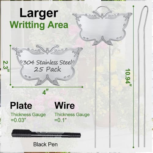 Metal Plant Labels