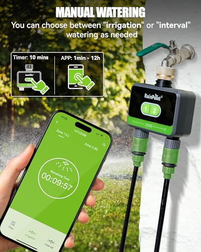Bluetooth Water Timer for Garden Hose