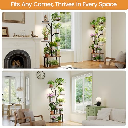63 Inch Plant Stand with Grow Lights
