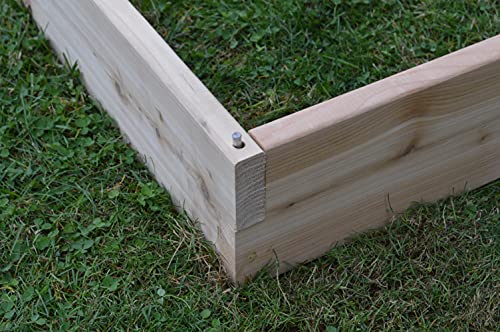 Red Cedar Wood Raised Vegetable Garden Bed