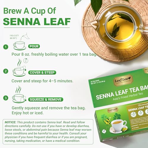 Senna Tea Bags (120 Count)