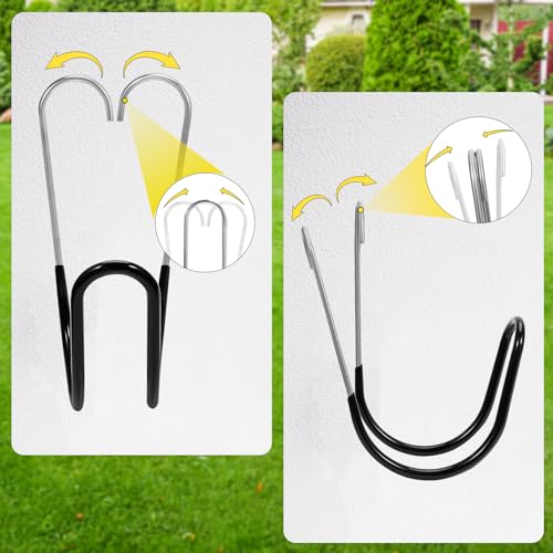 Garden Hose Holder Water Hose Hanger Wall Mounted (2 Count)