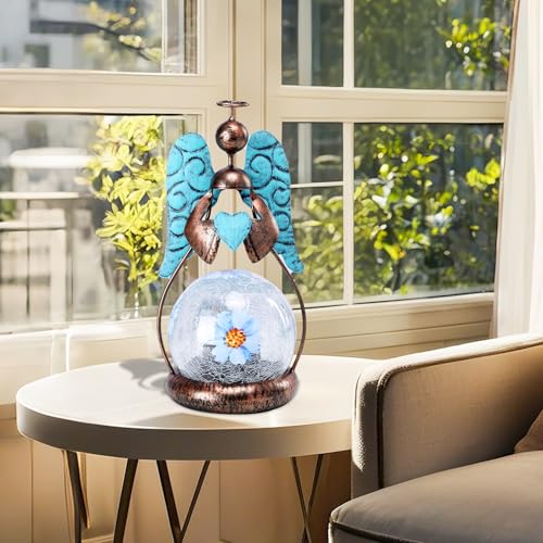Angel Solar Lights Outdoor Garden Decor Waterproof Fairy Lamp