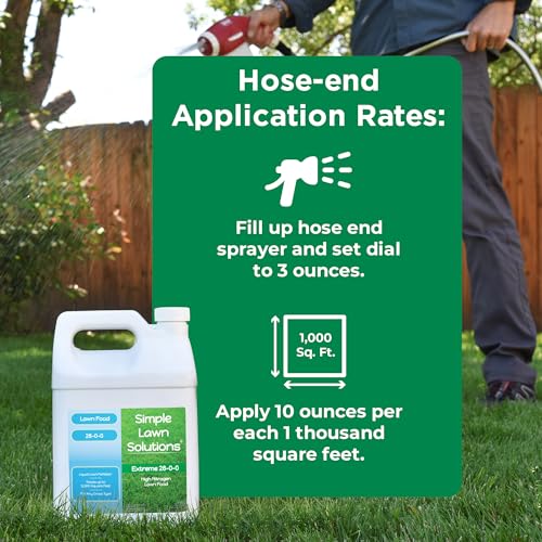 Maximum Green & Growth Fertilizer High Nitrogen 28 (128 Fl Oz)