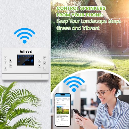 8 Zones WiFi Smart Sprinkler Controller