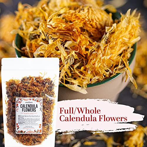 Dried Calendula Flowers (4 Ounce)