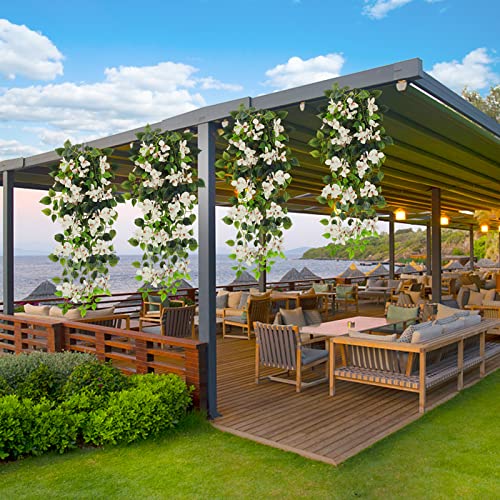 Fake Hanging Flowers Plants Bougainvillea Artificial Vines