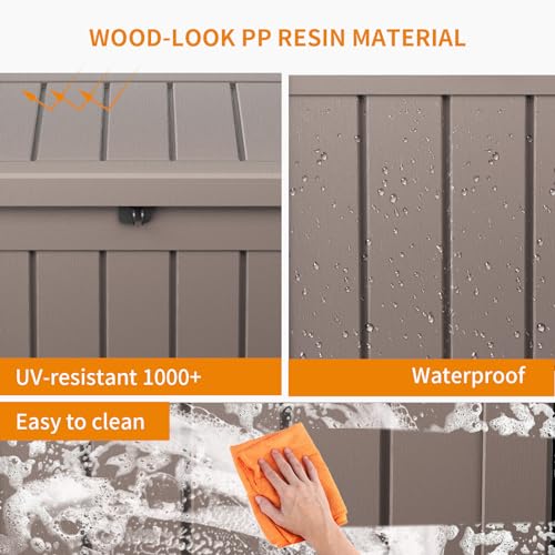 50 Gallon Resin Deck Box