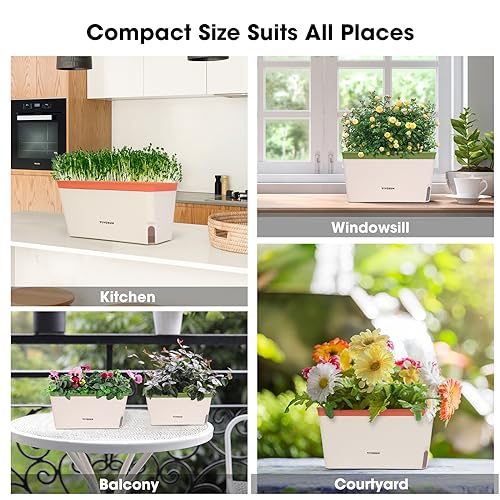 Self Watering Planters (6 Count)