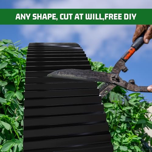 Corrugated Metal Garden Edging