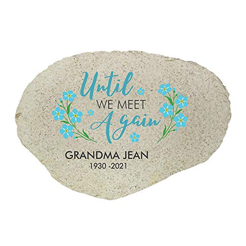 Until We Meet Again Personalized Garden Stone (Until We Meet Again / Large)