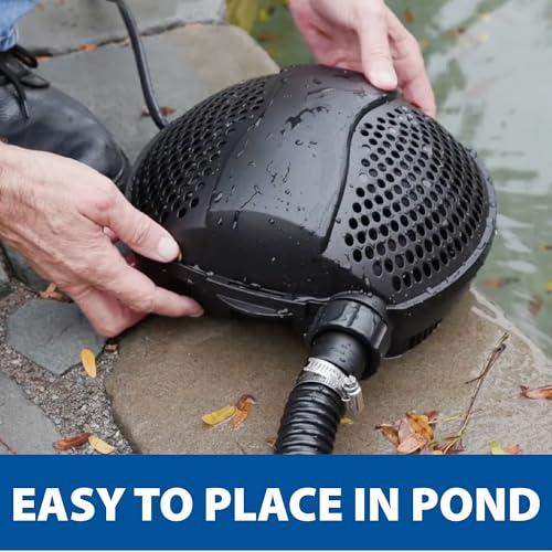 SolidFlo G2 Submersible Pump for Small Ponds