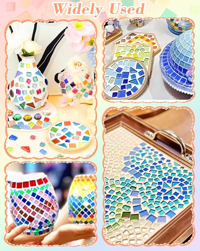 420g Mosaic Tiles for Crafts