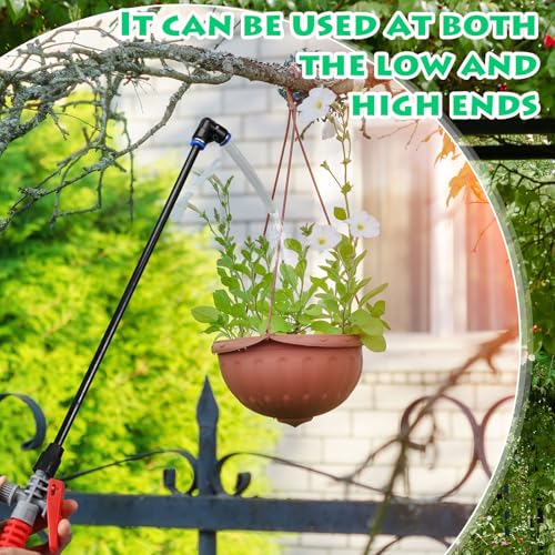 1.3 Gallon 5L Garden Pump Pressure Sprayer Watering Can Device for Watering Hanging Plant Basket Hard to Reach Pump Sprayer for Weeds