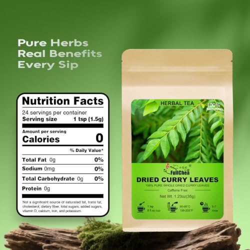 Dried Curry Leaves (1.23 Ounce (Pack of 1))