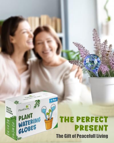 Iridescent Self Watering Globes (4 Count)