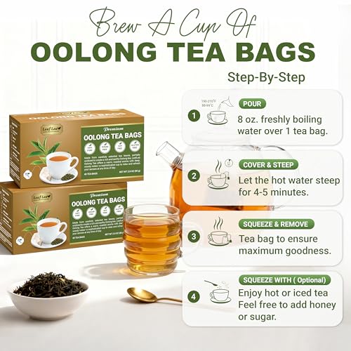 Oolong Tea Bags (40 Count (Pack of 2))