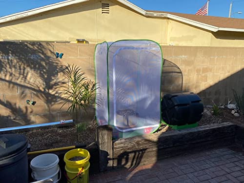 36" Outdoor Mesh Plant Enclosure