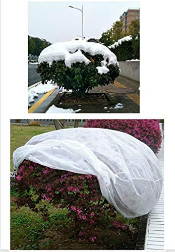 Plant Cover H72 xDia72 0.9oz Freeze Cloths for Plants Plant Frost Protection Covers Drawstring Bags