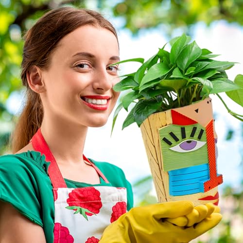 Abstract Face Planter Pots for Indoor Plants&Flowers Home Decor