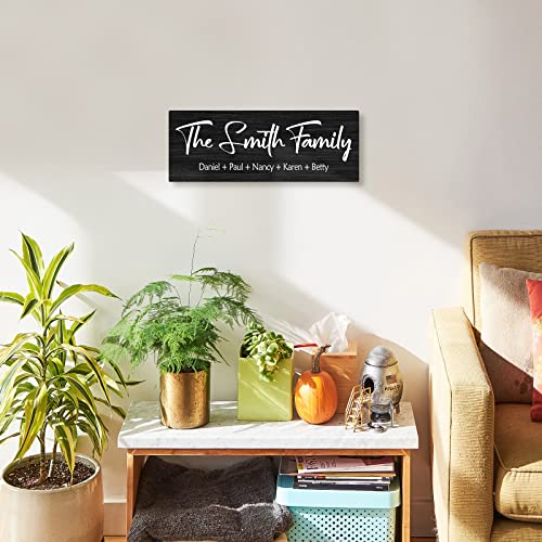 Personalized Family Name Wooden Sign