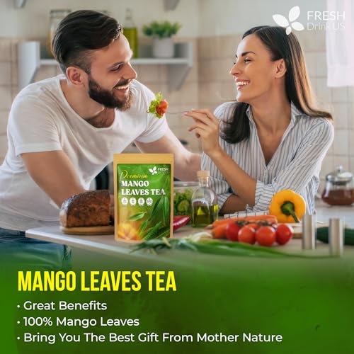 Premium 8 oz Dried Mango Leaves (8oz)