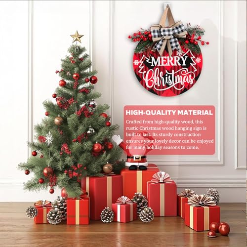 Christmas Door Sign for Front Door (Christmas Door Sign-d)