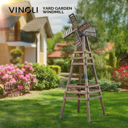 Outdoor Yard Windmill