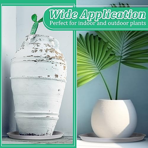 6 Pack Plastic Plant Saucer