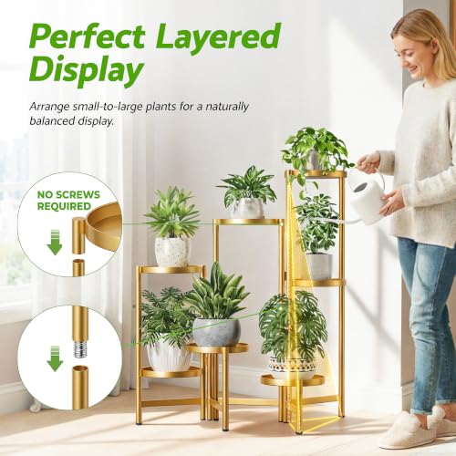 Stand Plants Gold (GoldDisk / 7-tiers)