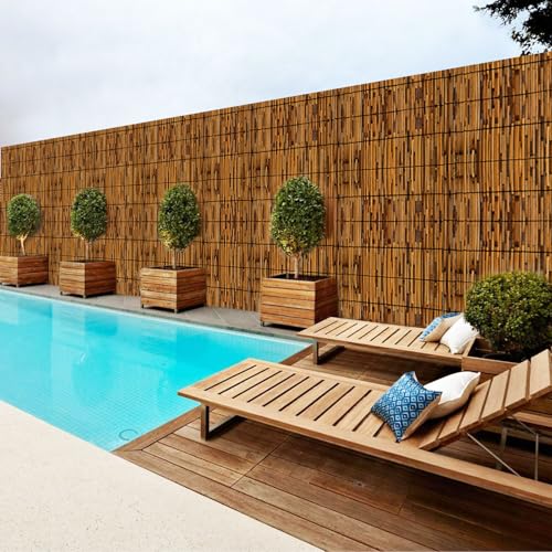 Bamboo Fencing (2×12FT / Brown)