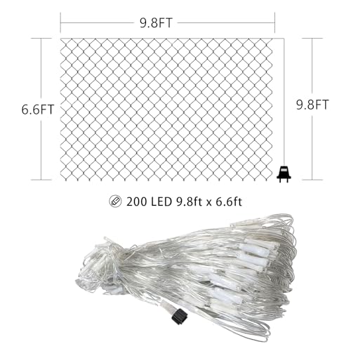 Net Mesh String Lights Waterproof