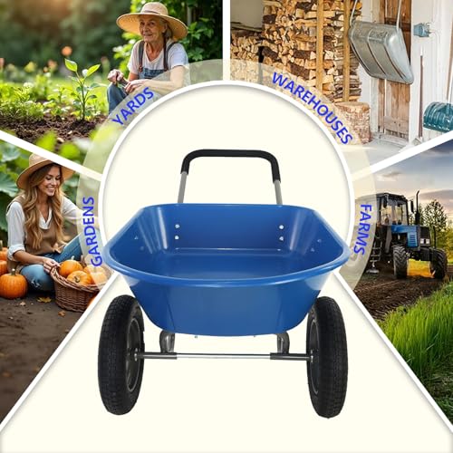Dual Wheel Wheelbarrow