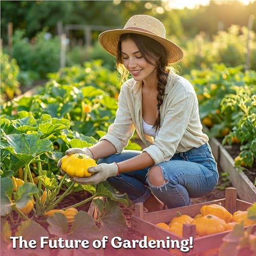 50 Patty Pan Yellow Squash Heirloom Vegetable Seeds