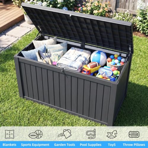 200 Gallon Deck Box (Black / 200 Gallon)