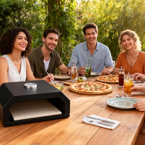 Outdoor pizza oven